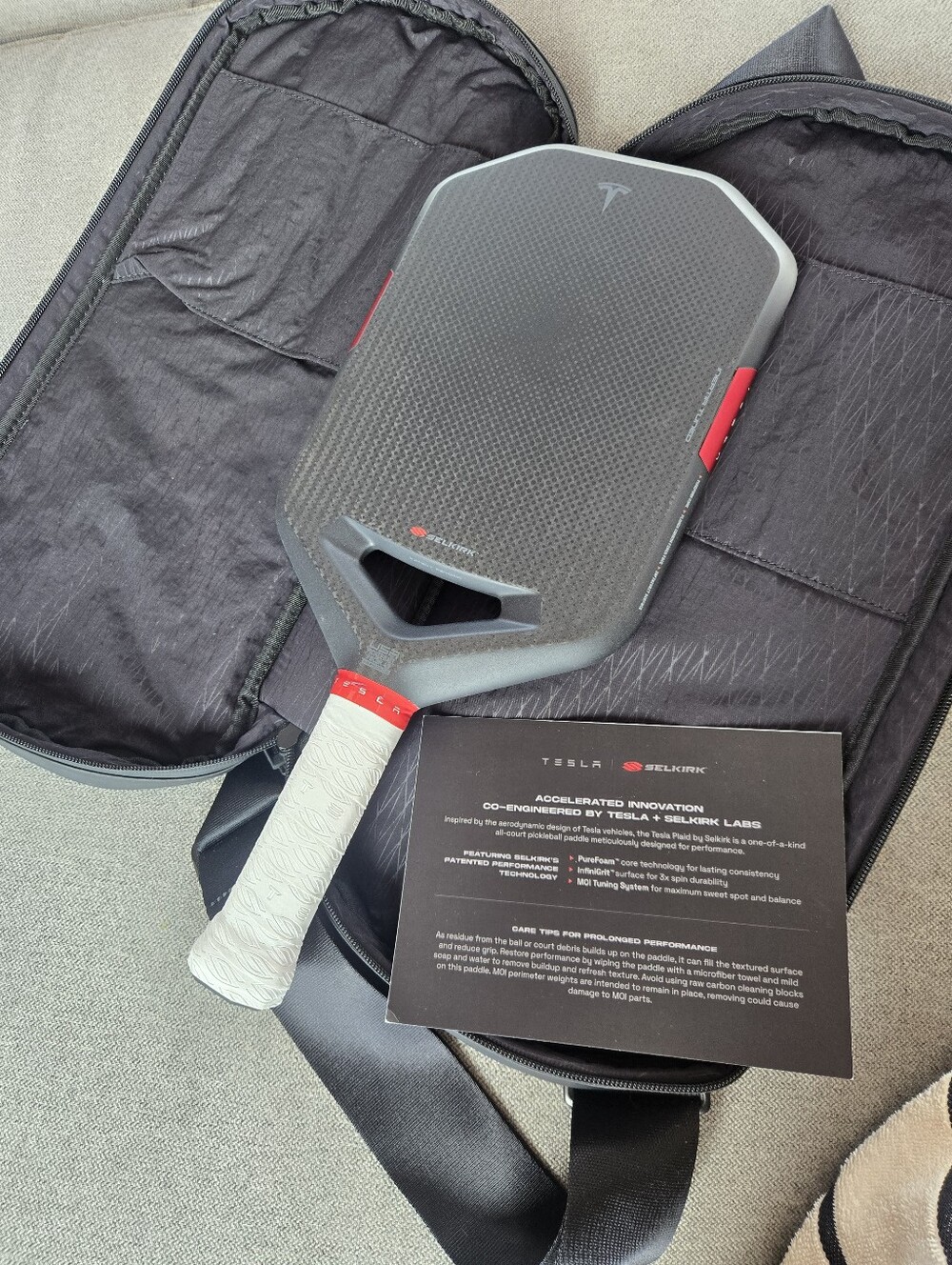 NIB TESLA X Selkirk Pickleball Paddle Brand New